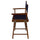 American Trails Extra-Wide Premium 18''  Directors Chair Mission Oak Frame W/Navy Color Cover
