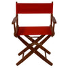 American Trails Extra-Wide Premium 18''  Directors Chair Mission Oak Frame W/Red Color Cover