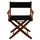 American Trails Extra-Wide Premium 18''  Directors Chair Mission Oak Frame W/Black Color Cover