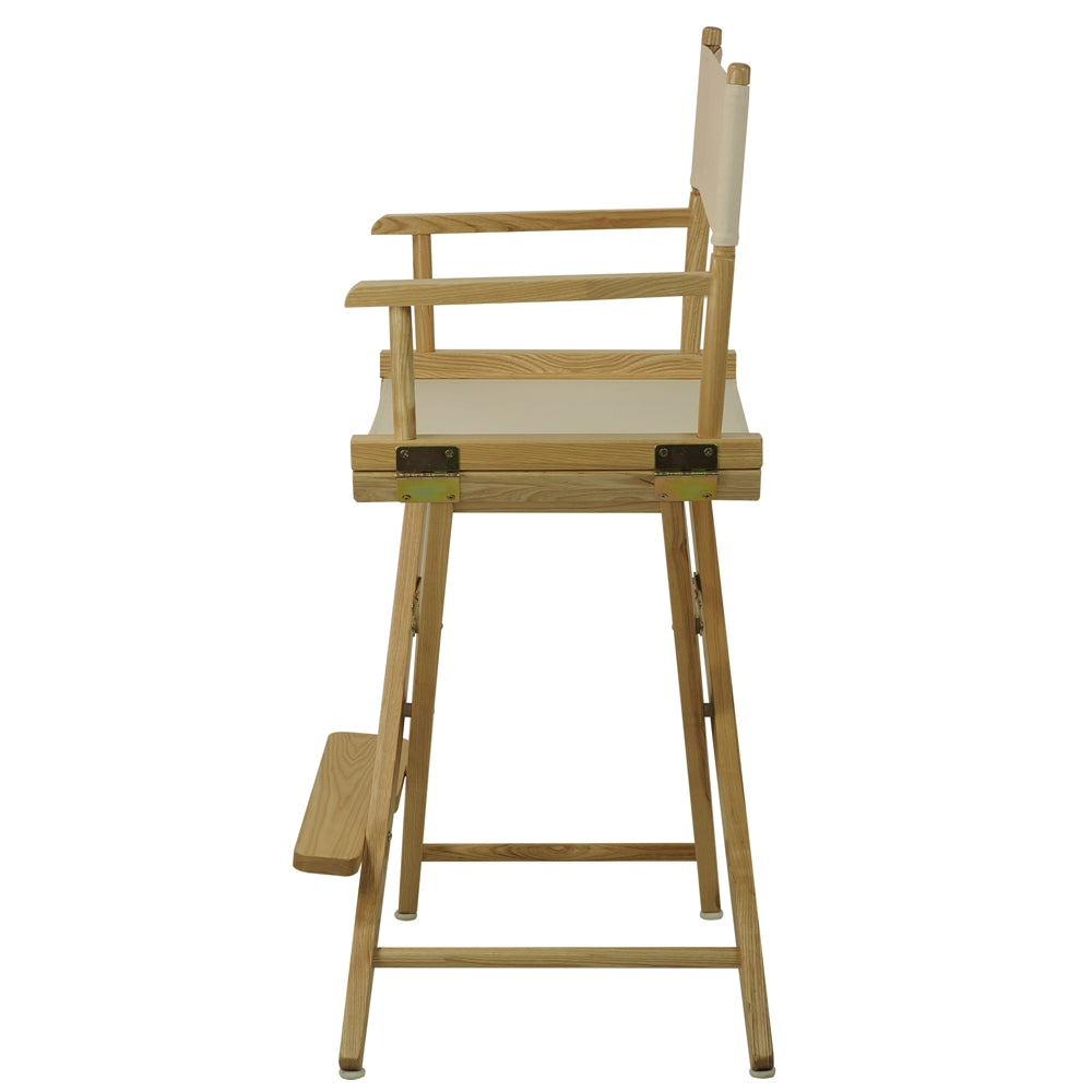 American Trails Extra-Wide Premium 24''  Directors Chair Natural Frame W/Natural Color Cover