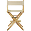 American Trails Extra-Wide Premium 24''  Directors Chair Natural Frame W/Natural Color Cover
