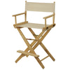 American Trails Extra-Wide Premium 24''  Directors Chair Natural Frame W/Natural Color Cover