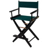 American Trails Extra-Wide Premium 24''  Directors Chair Black Frame W/Hunter Green Color Cover