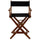 American Trails Extra-Wide Premium 24''  Directors Chair Mission Oak Frame W/Black Color Cover