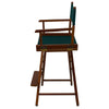 American Trails Extra-Wide Premium 24''  Directors Chair Mission Oak Frame W/Hunter Green Color Cover
