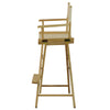 American Trails Extra-Wide Premium 30''  Directors Chair Natural Frame W/Natural Color Cover