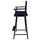 American Trails Extra-Wide Premium 30''  Directors Chair Black Frame W/Royal Blue Color Cover