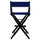 American Trails Extra-Wide Premium 30''  Directors Chair Black Frame W/Royal Blue Color Cover