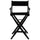 American Trails Extra-Wide Premium 30''  Directors Chair Black Frame W/Black Color Cover