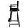 American Trails Extra-Wide Premium 30''  Directors Chair Black Frame W/Black Color Cover