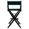 American Trails Extra-Wide Premium 30''  Directors Chair Black Frame W/Hunter Green Color Cover