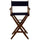 American Trails Extra-Wide Premium 30''  Directors Chair Mission Oak Frame W/Navy Color Cover