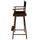American Trails Extra-Wide Premium 30''  Directors Chair Mission Oak Frame W/Navy Color Cover