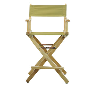 24'' Director's Chair Natural Frame-Olive Canvas - Casual Home