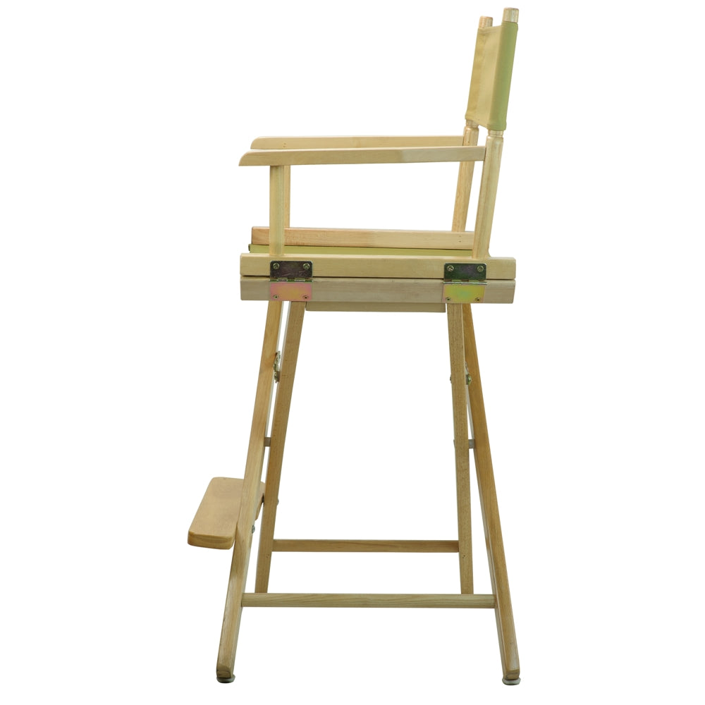 24'' Director's Chair Natural Frame-Olive Canvas - Casual Home
