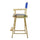 24'' Director's Chair Natural Frame-Royal Blue Canvas - Casual Home