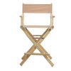 24'' Director's Chair Natural Frame-Tan Canvas - Casual Home