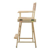 24'' Director's Chair Natural Frame-Tan Canvas - Casual Home