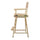 24'' Director's Chair Natural Frame-Tan Canvas - Casual Home