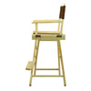 24'' Director's Chair Natural Frame-Brown Canvas - Casual Home