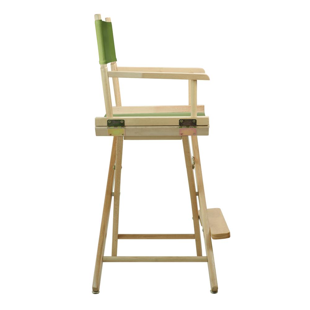 24'' Director's Chair Natural Frame-Lime Green Canvas - Casual Home
