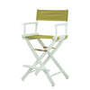 24'' Director's Chair White Frame-Olive Canvas - Casual Home