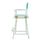 24'' Director's Chair White Frame-Teal Canvas - Casual Home