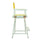 24'' Director's Chair White Frame-Gold Canvas - Casual Home
