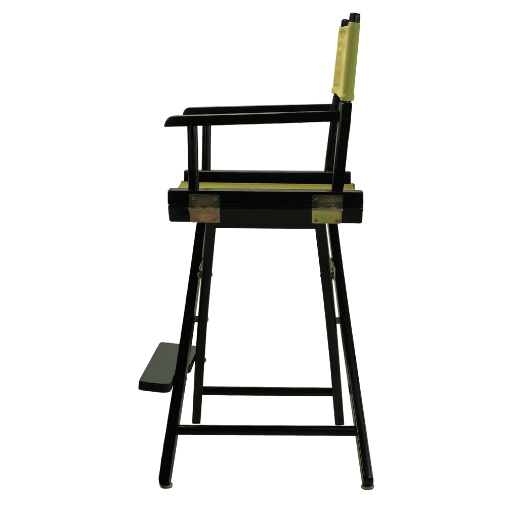 24'' Director's Chair Black Frame-Olive Canvas - Casual Home