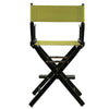 24'' Director's Chair Black Frame-Olive Canvas - Casual Home