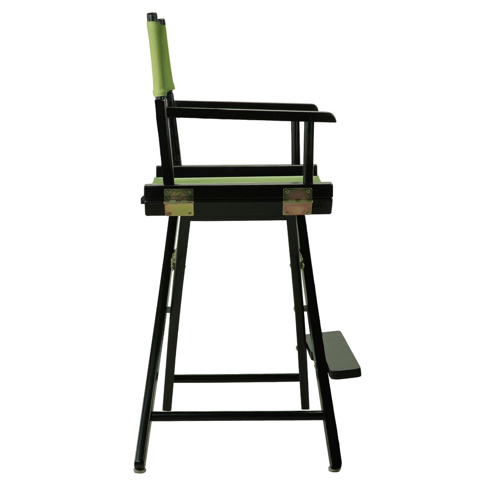 24'' Director's Chair Black Frame-Lime Green Canvas - Casual Home