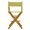 24'' Director's Chair Honey Oak Frame-Olive Canvas - Casual Home