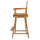 24'' Director's Chair Honey Oak Frame-Tan Canvas - Casual Home