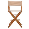 24'' Director's Chair Honey Oak Frame-Tan Canvas - Casual Home