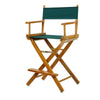 24'' Director's Chair Honey Oak Frame-Hunter Green Canvas - Casual Home