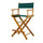 24'' Director's Chair Honey Oak Frame-Hunter Green Canvas - Casual Home
