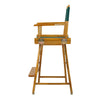 24'' Director's Chair Honey Oak Frame-Hunter Green Canvas - Casual Home