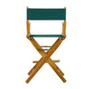 24'' Director's Chair Honey Oak Frame-Hunter Green Canvas - Casual Home