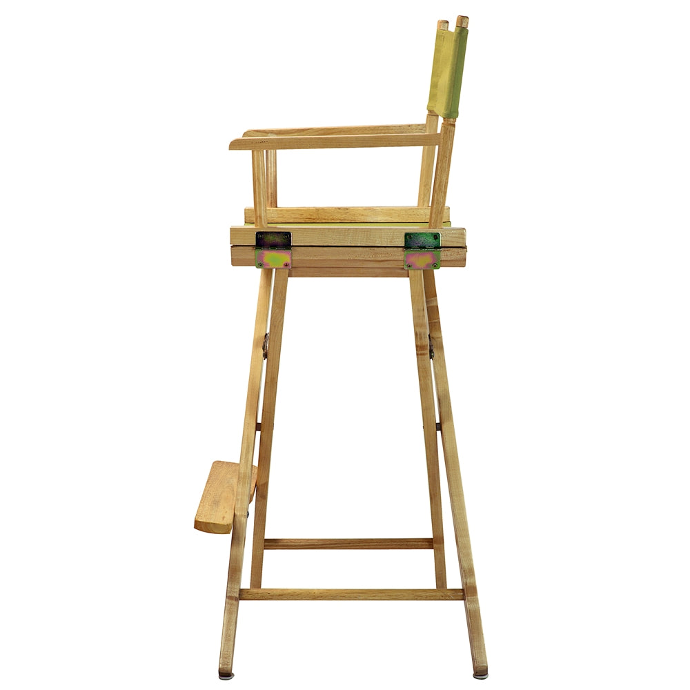 30'' Director's Chair Natural Frame-Olive Canvas - Casual Home