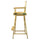 30'' Director's Chair Natural Frame-Natural/Wheat Canvas - Casual Home