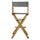 30'' Director's Chair Natural Frame-Gray Canvas - Casual Home