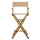 30'' Director's Chair Natural Frame-Tan Canvas - Casual Home