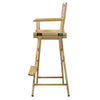 30'' Director's Chair Natural Frame-Tan Canvas - Casual Home