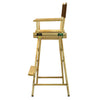 30'' Director's Chair Natural Frame-Brown Canvas - Casual Home
