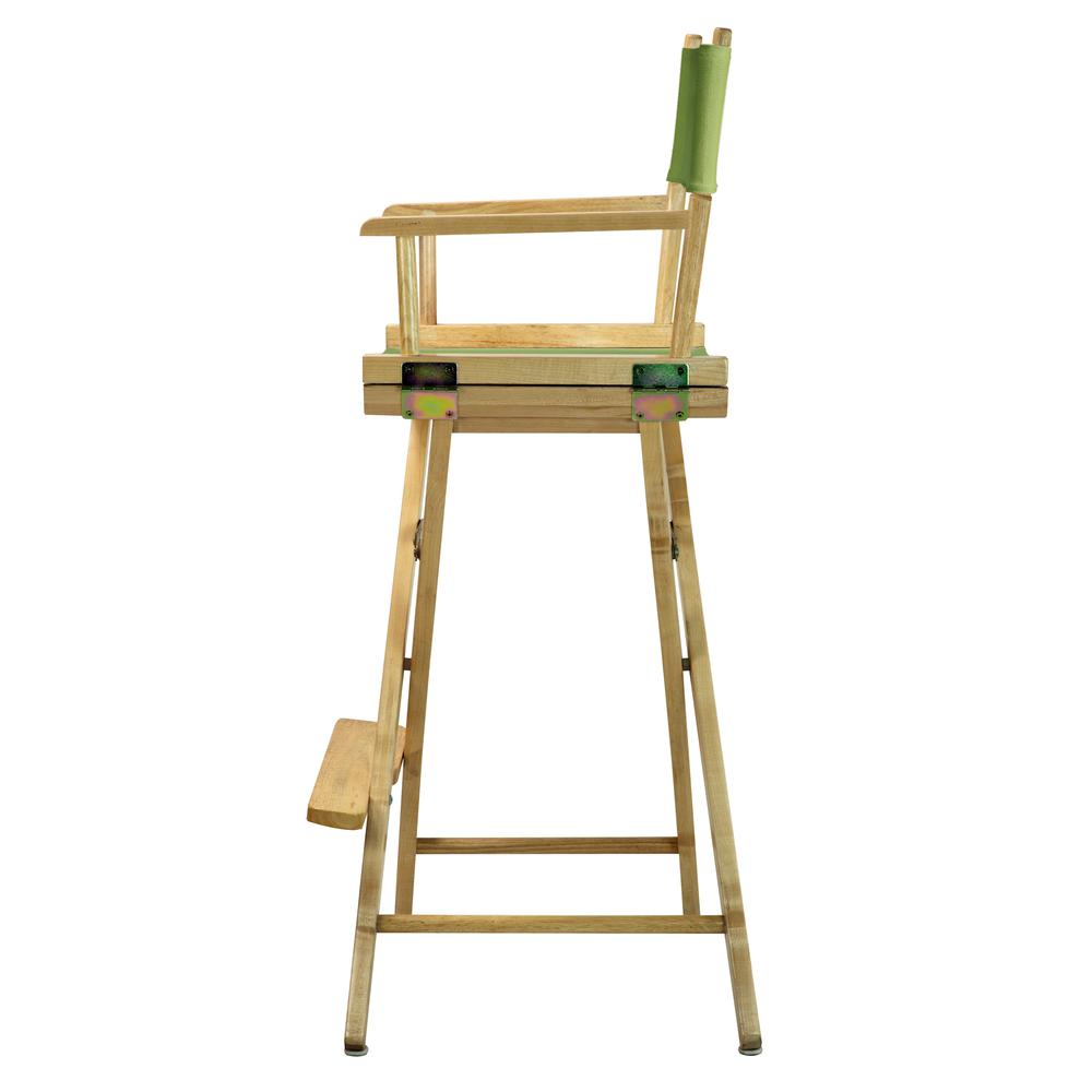30'' Director's Chair Natural Frame-Lime Green Canvas - Casual Home
