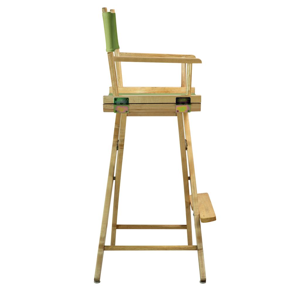 30'' Director's Chair Natural Frame-Lime Green Canvas - Casual Home