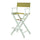 30'' Director's Chair White Frame-Olive Canvas - Casual Home