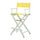 30'' Director's Chair White Frame-Yellow Canvas - Casual Home