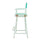30'' Director's Chair White Frame-Teal Canvas - Casual Home