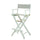 30'' Director's Chair White Frame-Gray Canvas - Casual Home